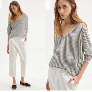 Nili Lotan maggie striped sweater, medium